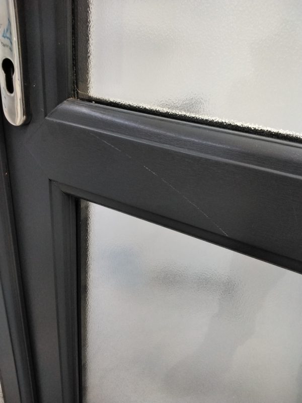 Used Anthracite Grey Upvc Back Door 835mm x 2070mm C8D19 - Image 6
