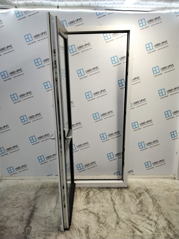 Used Anthracite Grey Upvc Back Door 835mm x 2070mm C8D19 - Image 3