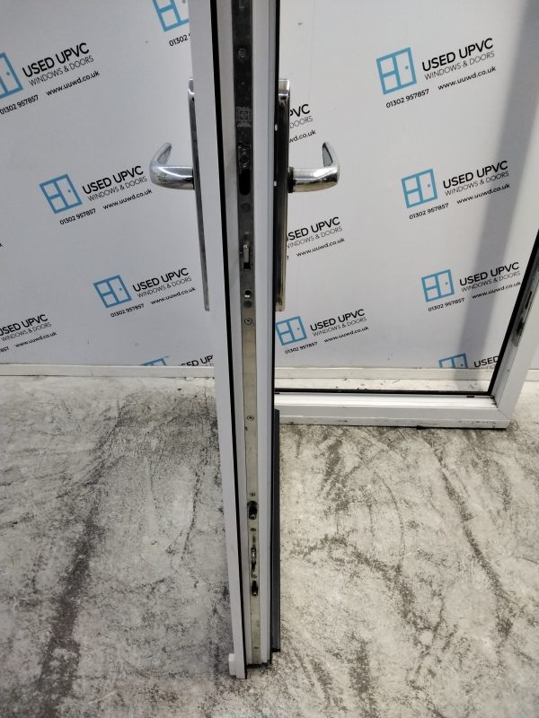 Used Anthracite Grey Upvc Back Door 835mm x 2070mm C8D19 - Image 5