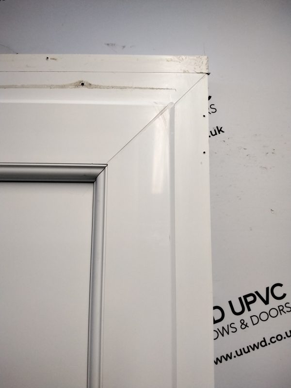 Used White Upvc Back Door 900mm x 2170mm (Reduce To 900mm x 2145mm) C6043 - Image 7