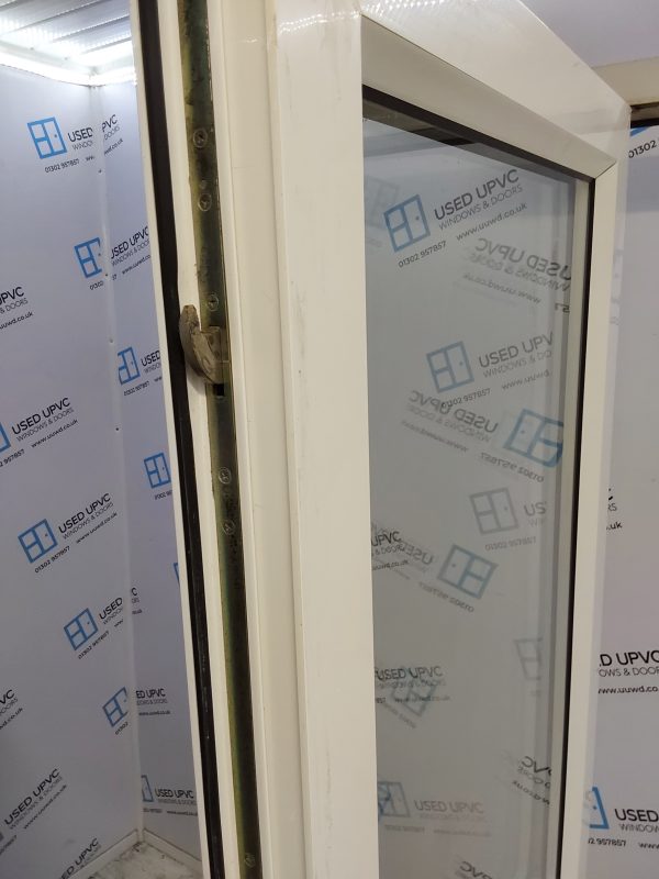 Used White Upvc Back Door 910mm x 2080mm (outwards opening) 0285 - Image 6