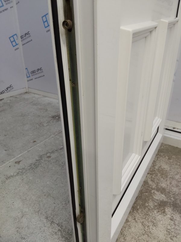 Used White Upvc Back Door 910mm x 2080mm (outwards opening) 0285 - Image 4
