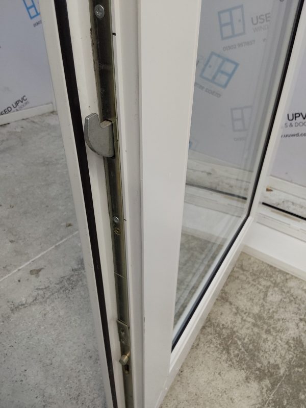 Used White Upvc French Doors 1470mm x 2010mm EA1 - Image 8