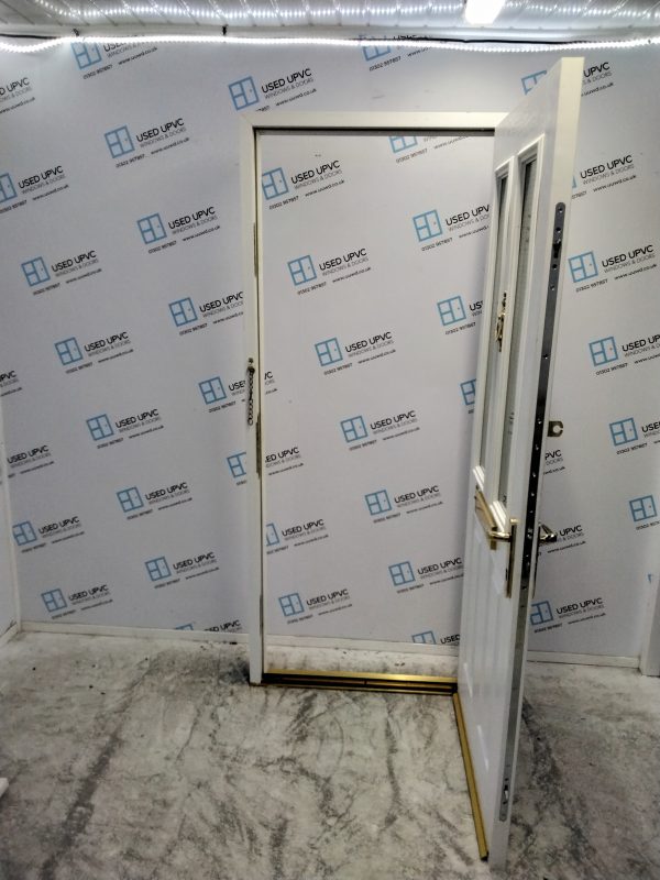 Used White Composite Front Door 905mm x 2080mm 0793 - Image 3