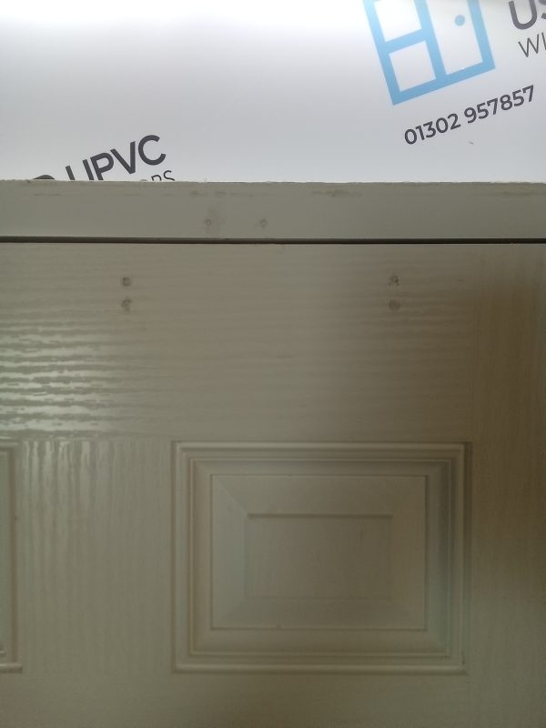 Used White Composite Front Door 910mm x 2080mm C6055 - Image 3