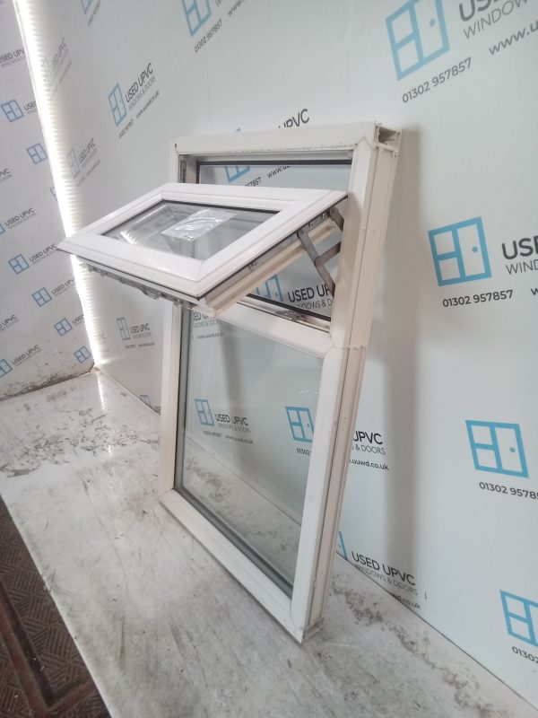 Used White Upvc Window 620mm x 1000mm W0035 - Image 3