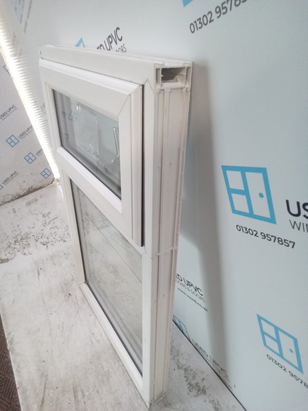 Used White Upvc Window 620mm x 1000mm W0035 - Image 4