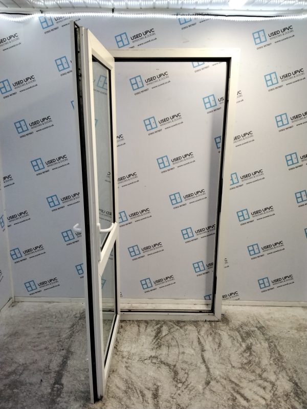 Used White Upvc Back Door 920mm x 2070mm 0024 - Image 3