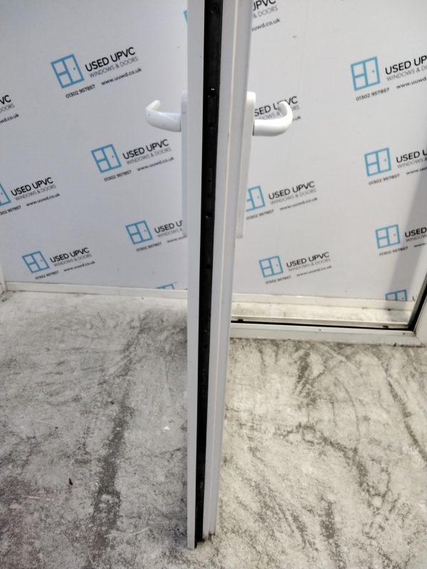 Used White Upvc Back Door 920mm x 2070mm 0024 - Image 5