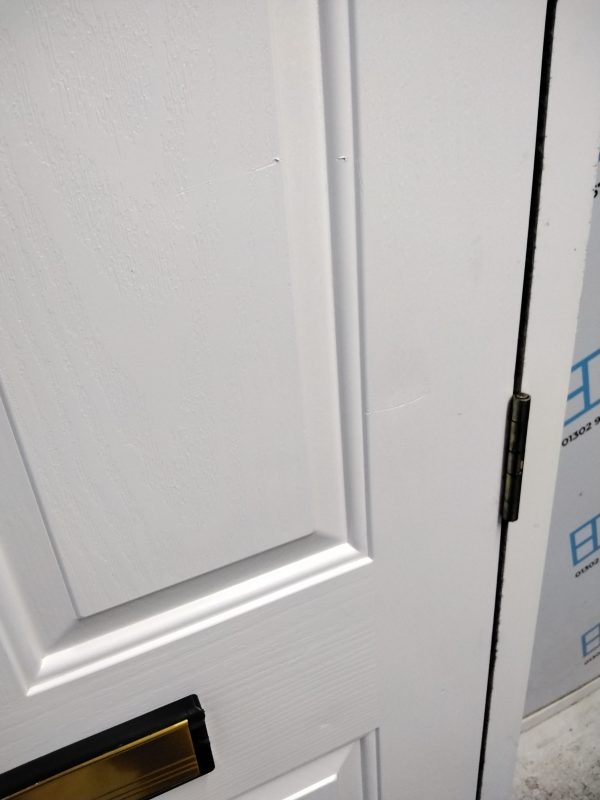 Used Brown Composite Front Door 900mm x 2100mm 0050 - Image 8