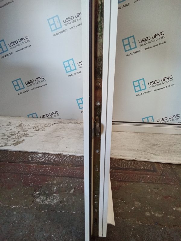 Used White Upvc Back Door 920mm x 2050mm C6063 - Image 6