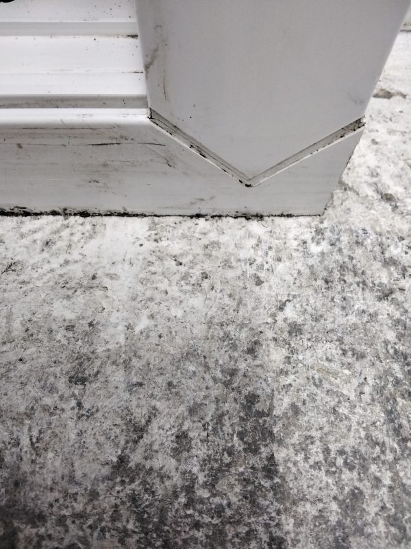 Used White Upvc Front Door 890mm x 2070mm (Reduce To 875mm x 2070mm) C6079 - Image 7