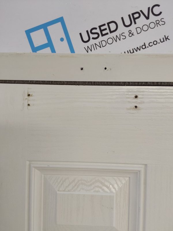 Used White Composite Front Door 805mm x 2085mm C8D28 - Image 4