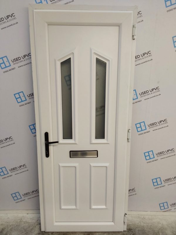 Used Anthracite Grey Upvc Front Door 865mm x 2085mm C8D61 - Image 2