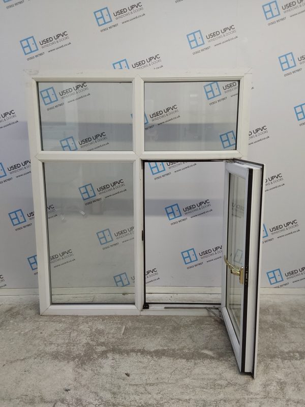 Used White Upvc Window 1190mm x 1385mm LW0018 - Image 3