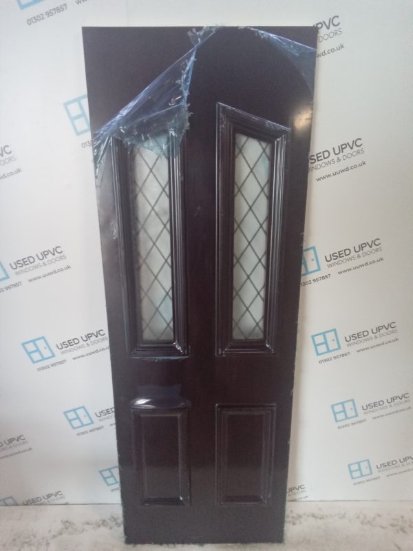 Brand New Rosewood Upvc Back Door Panel 626mm x 1787mm x 28mm NDP106 - Image 2