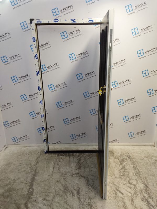 Brand New Black Composite Front Door 1005mm x 2080mm ND36 - Image 3