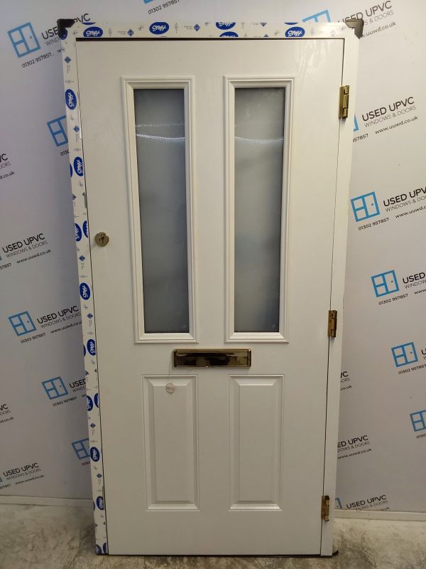 Brand New Black Composite Front Door 1005mm x 2080mm ND36 - Image 2