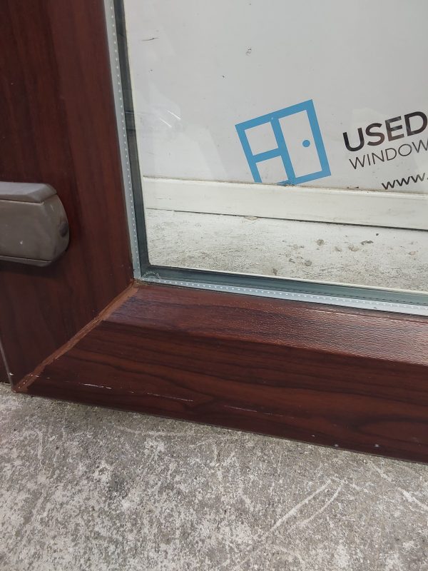 Used Rosewood Upvc French Doors 1200mm x 2030mm EA5 - Image 6