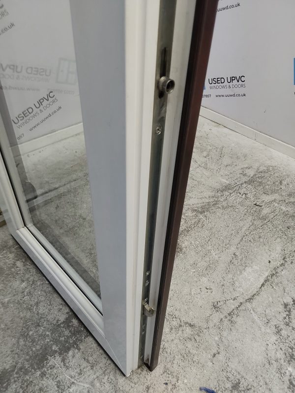 Used Rosewood Upvc French Doors 1200mm x 2030mm EA5 - Image 9