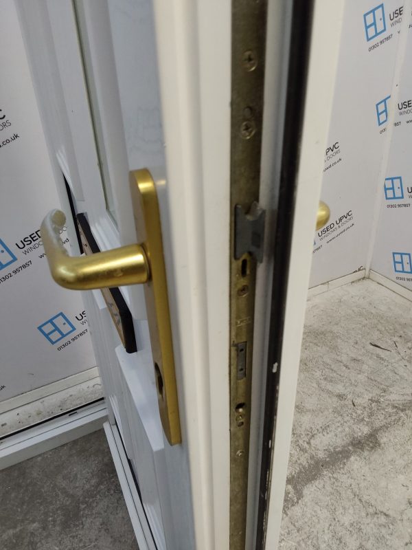 Used White Upvc Front Door 920mm x 2070mm 0216 - Image 5