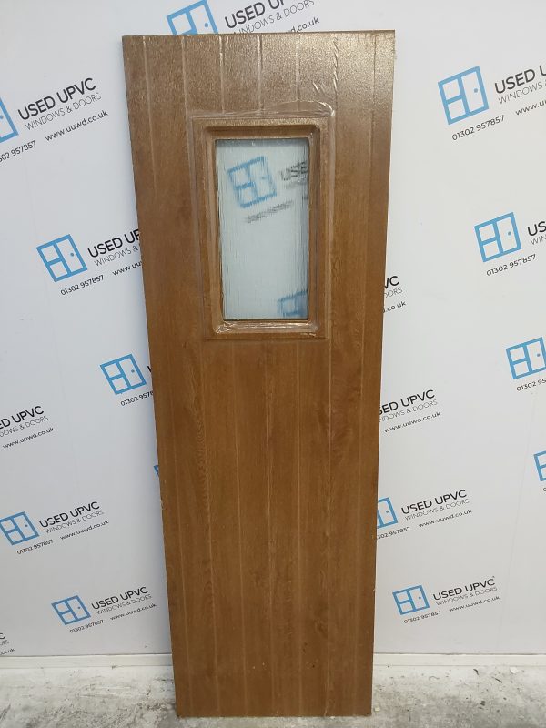 Brand New Oak Upvc Door panel 571mm x 1803mm NDP117 - Image 2