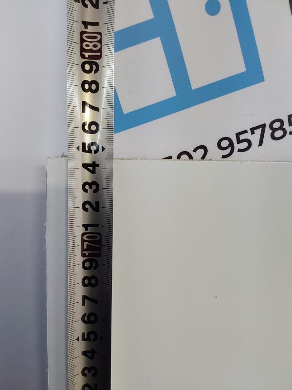 Used White Upvc Front Door Panel 697mm x 1745mm x 28mm UFDP0041 - Image 4