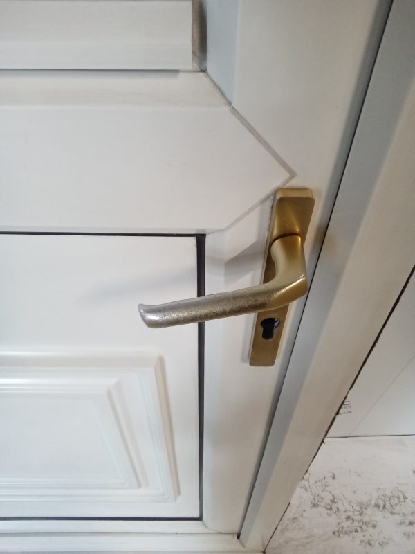 Used White Upvc stable Back Door 925mm x 2100mm C8D40 - Image 2
