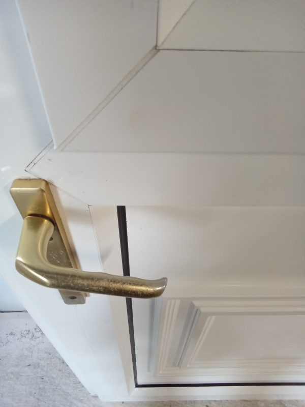 Used White Upvc stable Back Door 925mm x 2100mm C8D40 - Image 3
