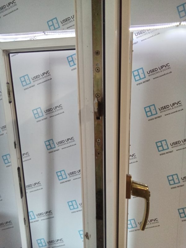 Used White Upvc stable Back Door 925mm x 2100mm C8D40 - Image 7