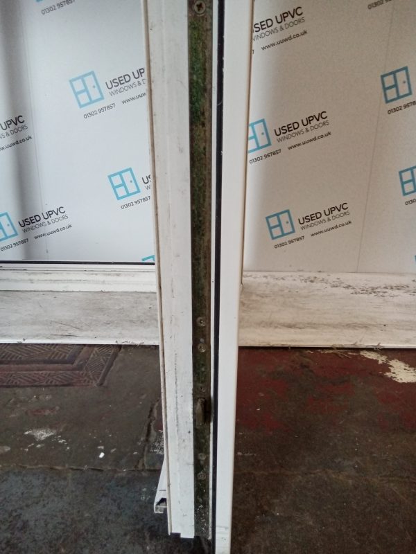 Used White Upvc stable Back Door 925mm x 2100mm C8D40 - Image 9