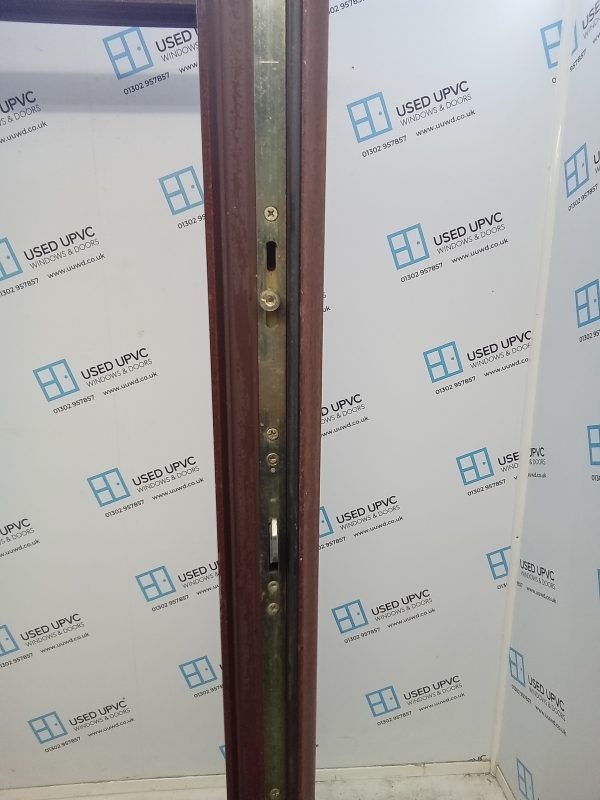 Used Woodgrain Upvc French Doors (Outwards Opening) 1660mm x 2145mm EA10 - Image 4