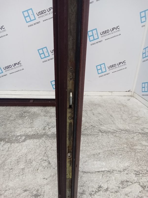 Used Woodgrain Upvc French Doors (Outwards Opening) 1660mm x 2145mm EA10 - Image 6