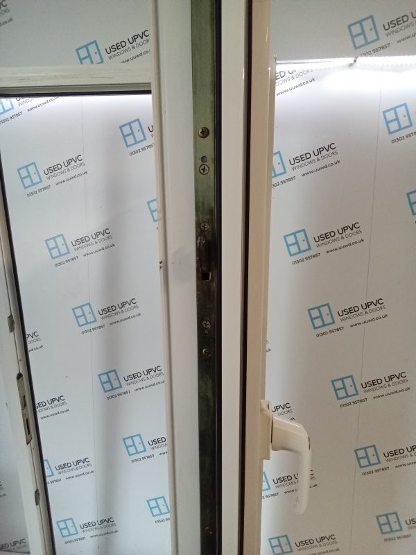 Used White Upvc stable Back Door 890mm x 2115mm (Reduce To 870mm) C9D31 - Image 7