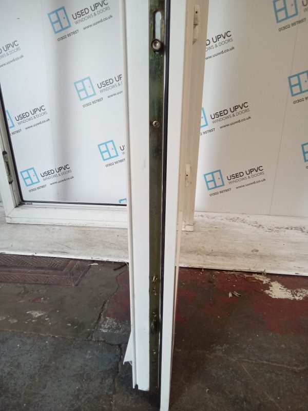 Used White Upvc stable Back Door 890mm x 2115mm (Reduce To 870mm) C9D31 - Image 9