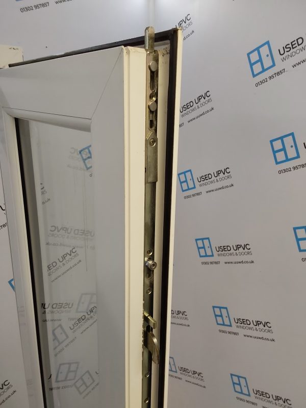 Used White Upvc French Doors 1250mm x 2035mm EA7 - Image 5