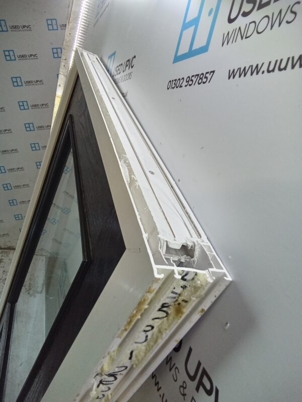 Used Black Composite Back Door 940mm x 2050mm 0030 - Image 2