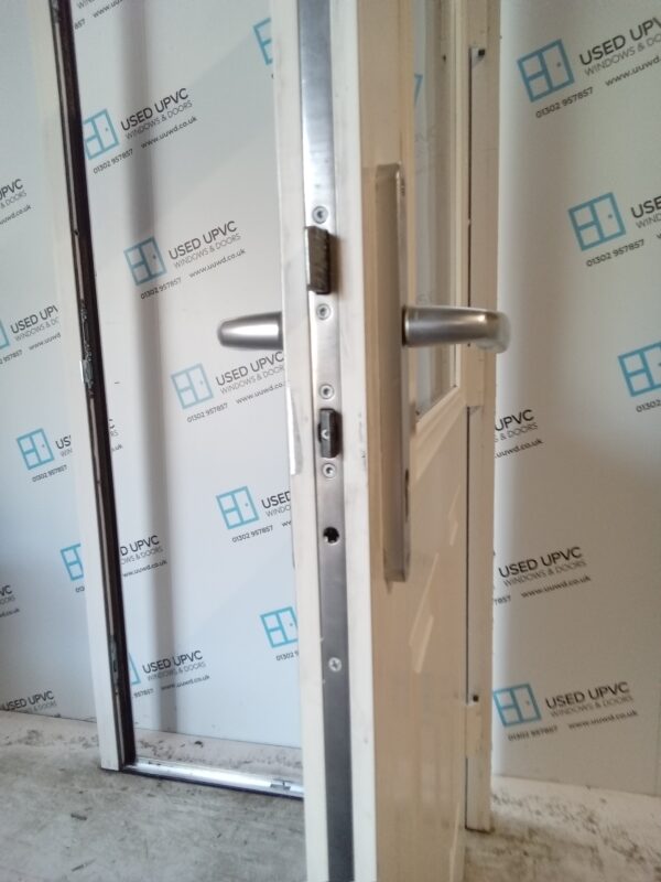 Used Black Composite Back Door 940mm x 2050mm 0030 - Image 7