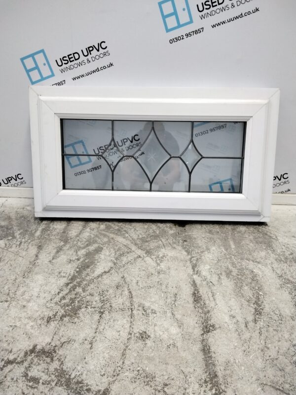 Used White Upvc Window 835mm x 450mm W0141