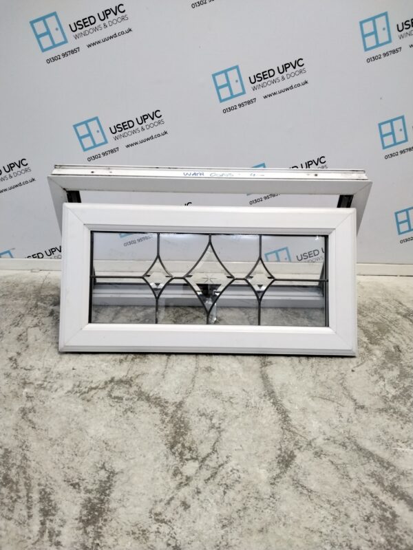 Used White Upvc Window 835mm x 450mm W0141 - Image 3