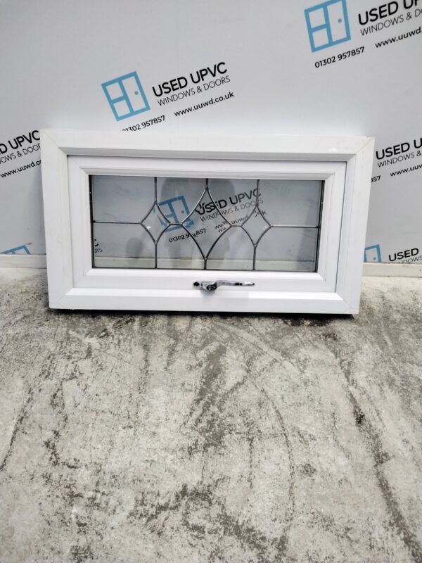 Used White Upvc Window 815mm x 450mm W0146 - Image 2
