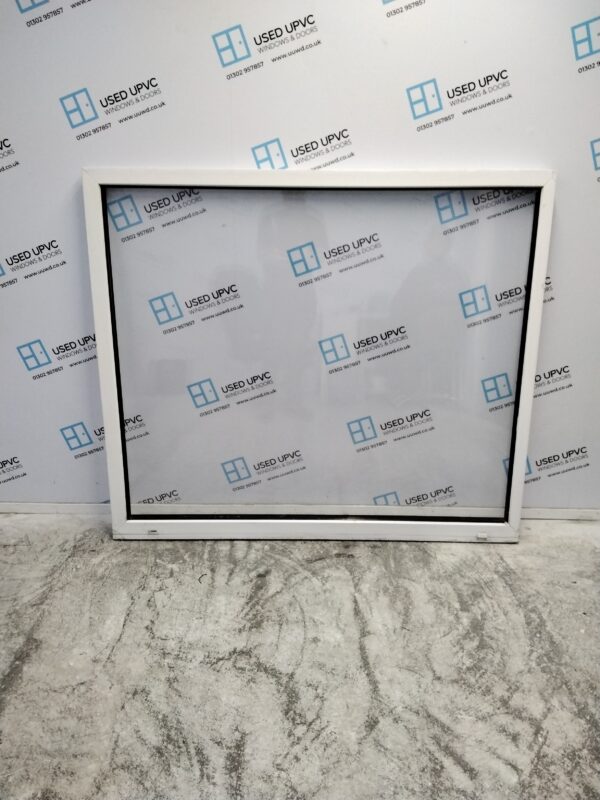 Used White Upvc Window 1455mm x 1260mm (Reduce To 1455mm x 1240mm) LW0063