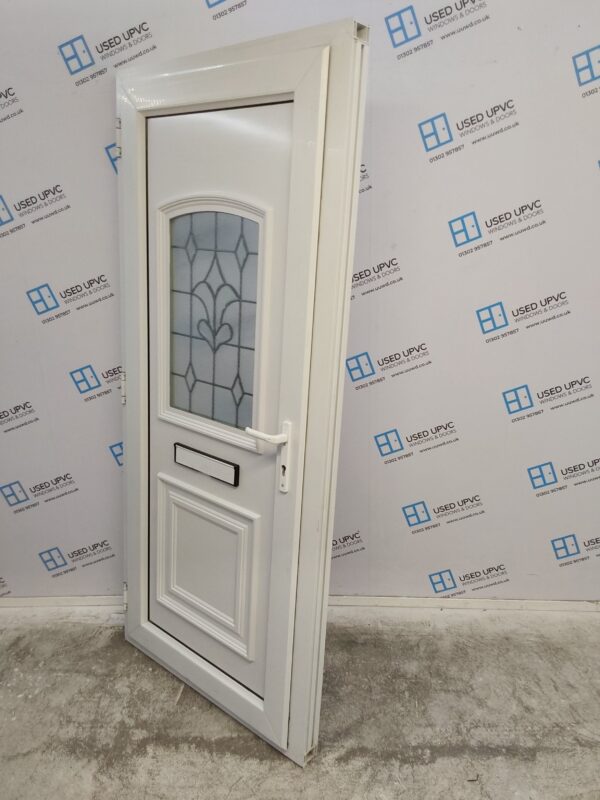 Used White Upvc Front Door 935mm x 2070mm 0444 - Image 4