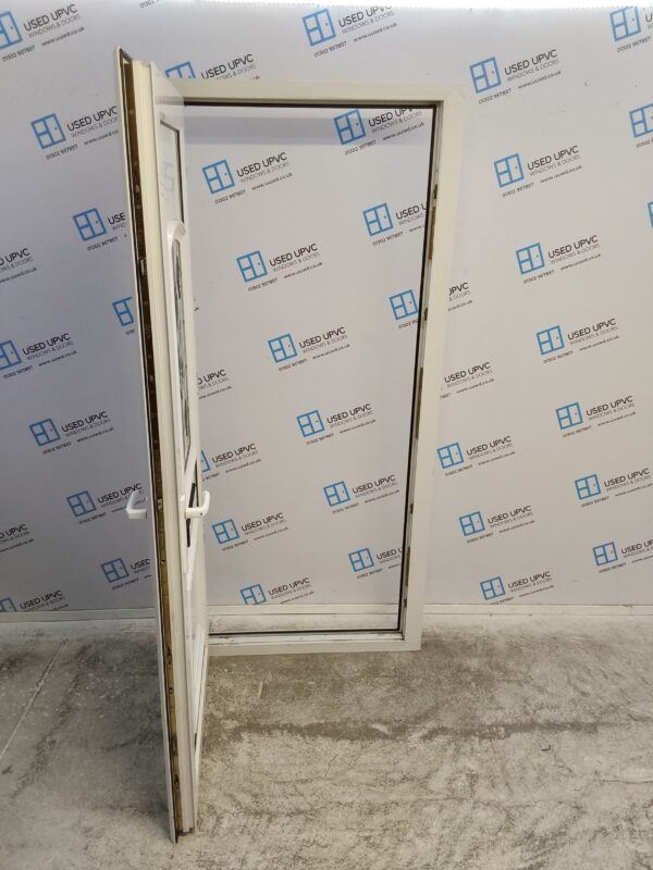 Used White Upvc Front Door 935mm x 2070mm 0444 - Image 3