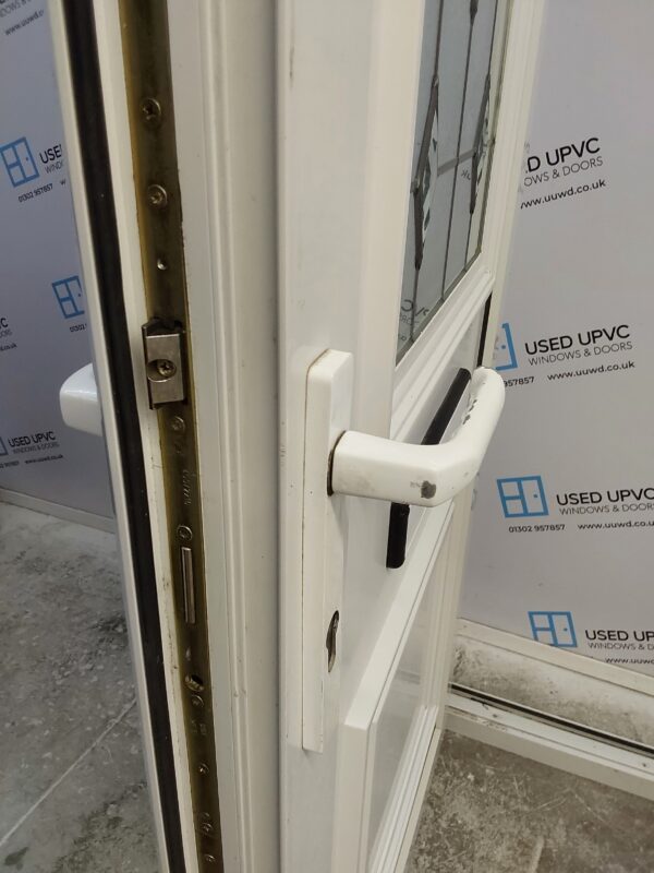 Used White Upvc Front Door 935mm x 2070mm 0444 - Image 6
