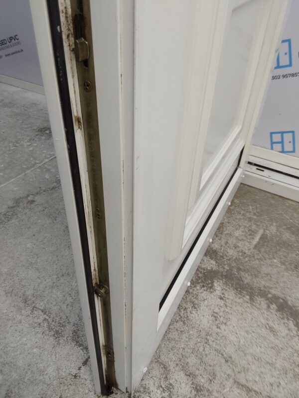 Used White Upvc Front Door 910mm x 2040mm C8D73 - Image 8
