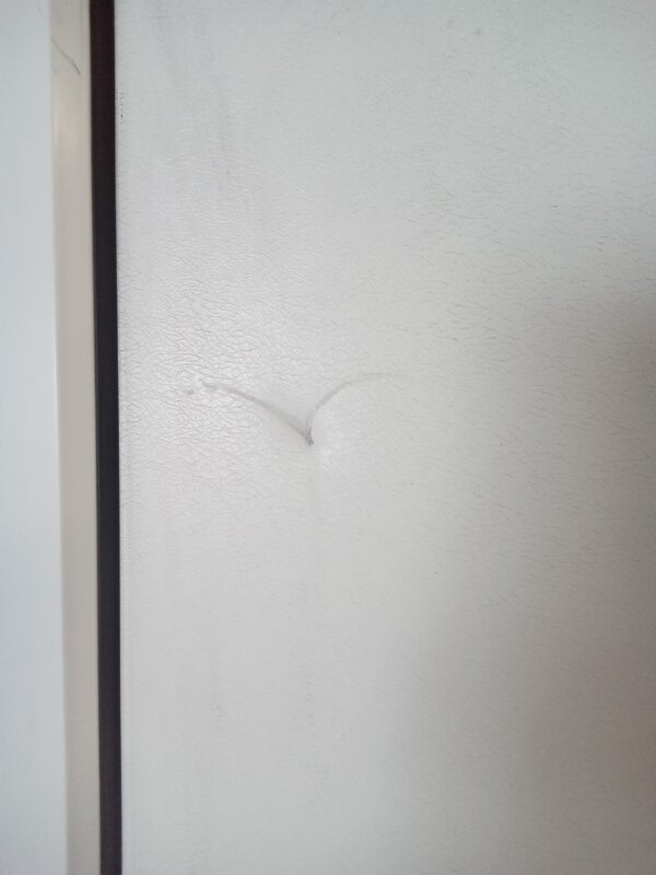 Used White Upvc Back Door 685mm x 2090mm 0099 - Image 2