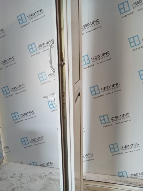 Used White Upvc Back Door 685mm x 2090mm 0099 - Image 5