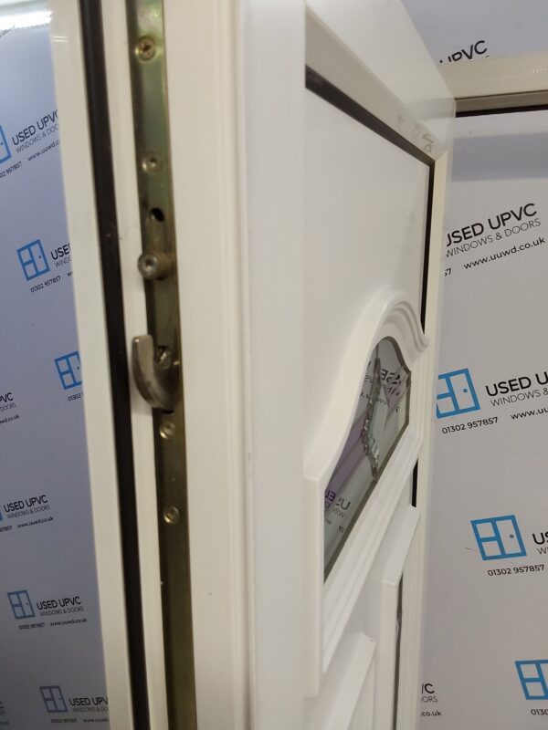 Used White Upvc Front Door 830mm x 2070mm C9D08 - Image 4