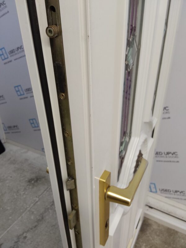 Used White Upvc Front Door 830mm x 2070mm C9D08 - Image 5